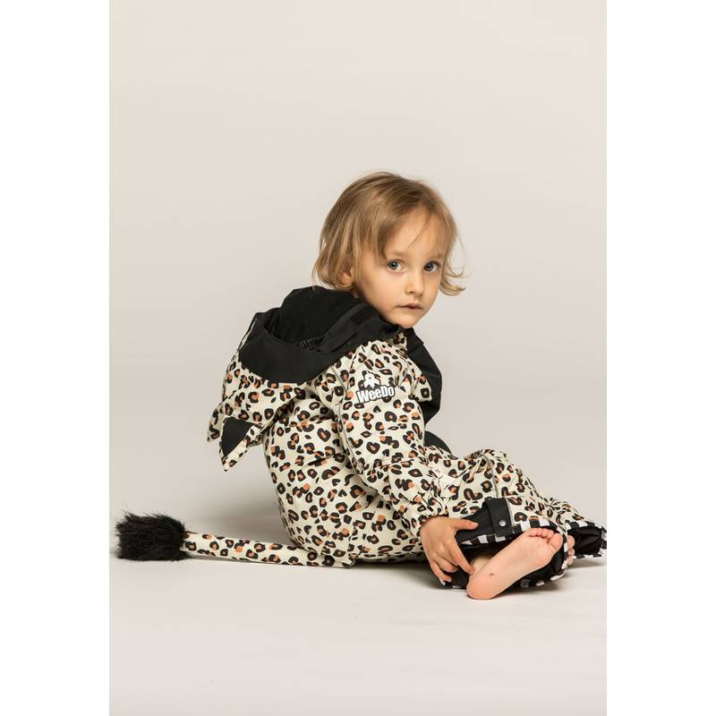 WeeDo CHEETADO Leopard Black Schneeanzug Kinder