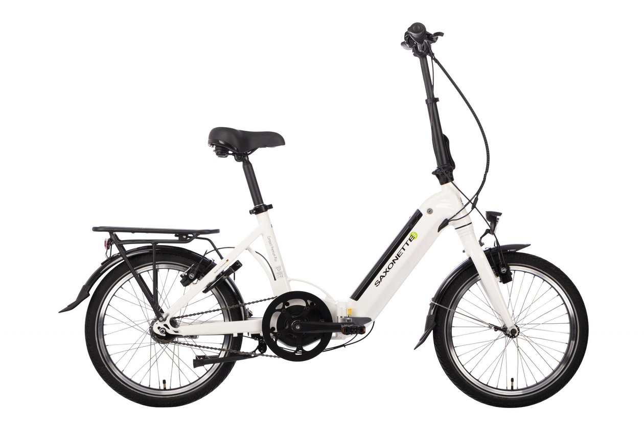 Saxonette Compact Premium Plus - 360 Wh - 2022 - 20 Zoll - Faltrahmen