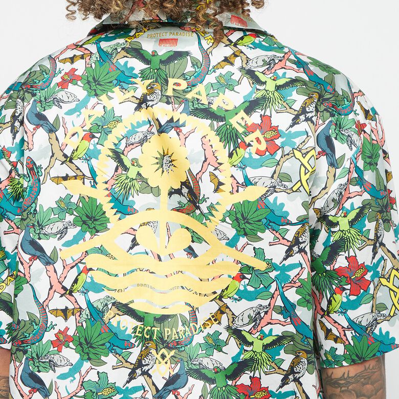 Daily Paper Povan SS Shirt light green/green/yellow