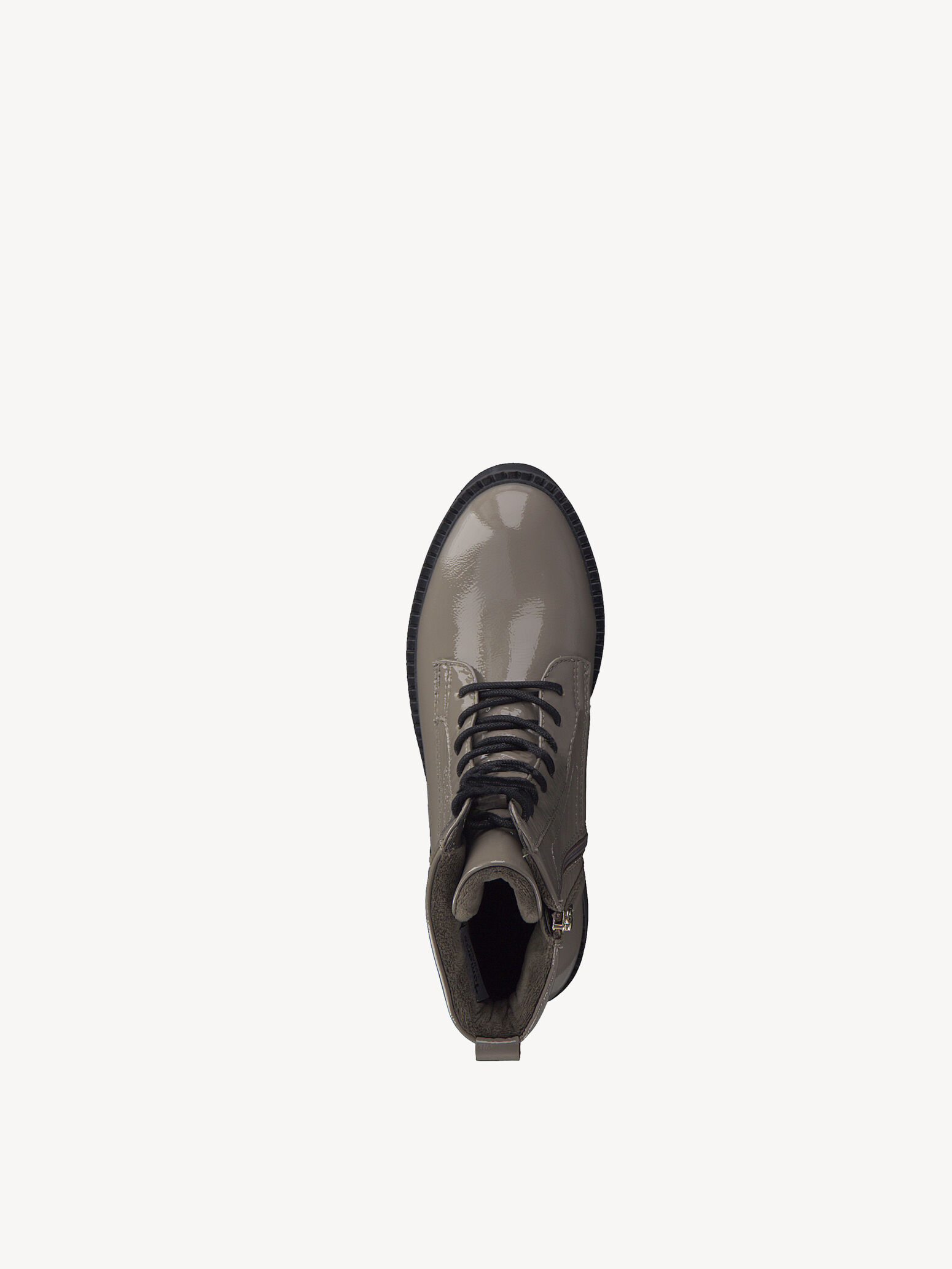 Bottine en cuir - marron