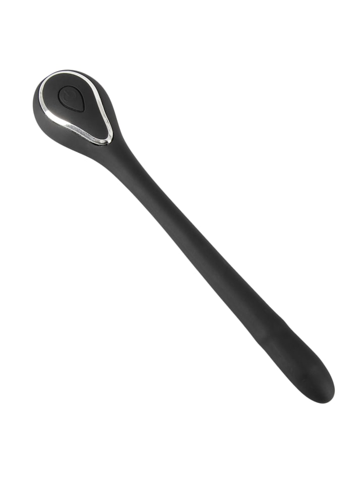 Penisplug Penisplug Vibrating Bendable Dilator in schwarz günstig kaufen 13,5 cm