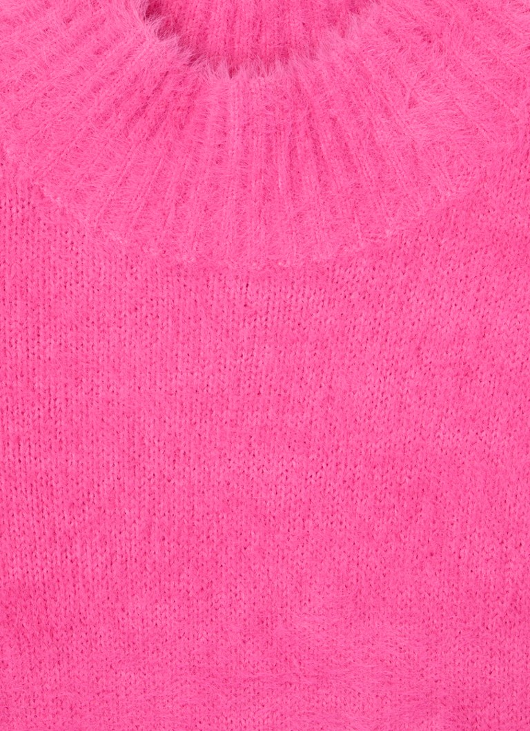 Pulover Benetton Chunky Knit cu guler înalt
