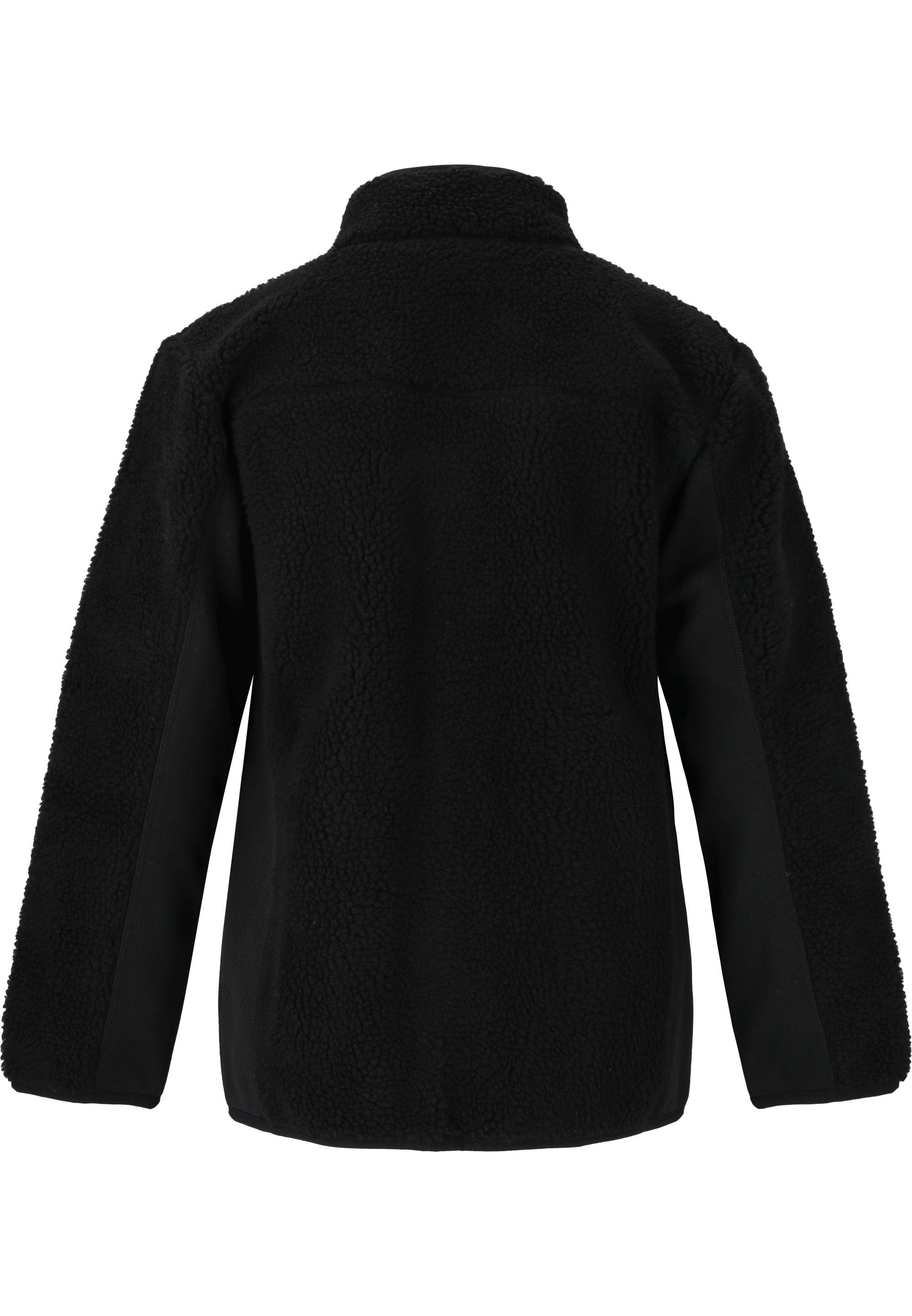 WHISTLER Strickpullover Bear aus atmungsaktiven Teddyfleece