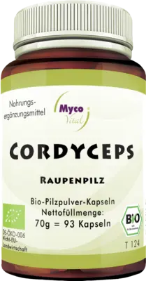 CORDYCEPS PILZPULVER-Kapseln Bio  93 St  Kapseln