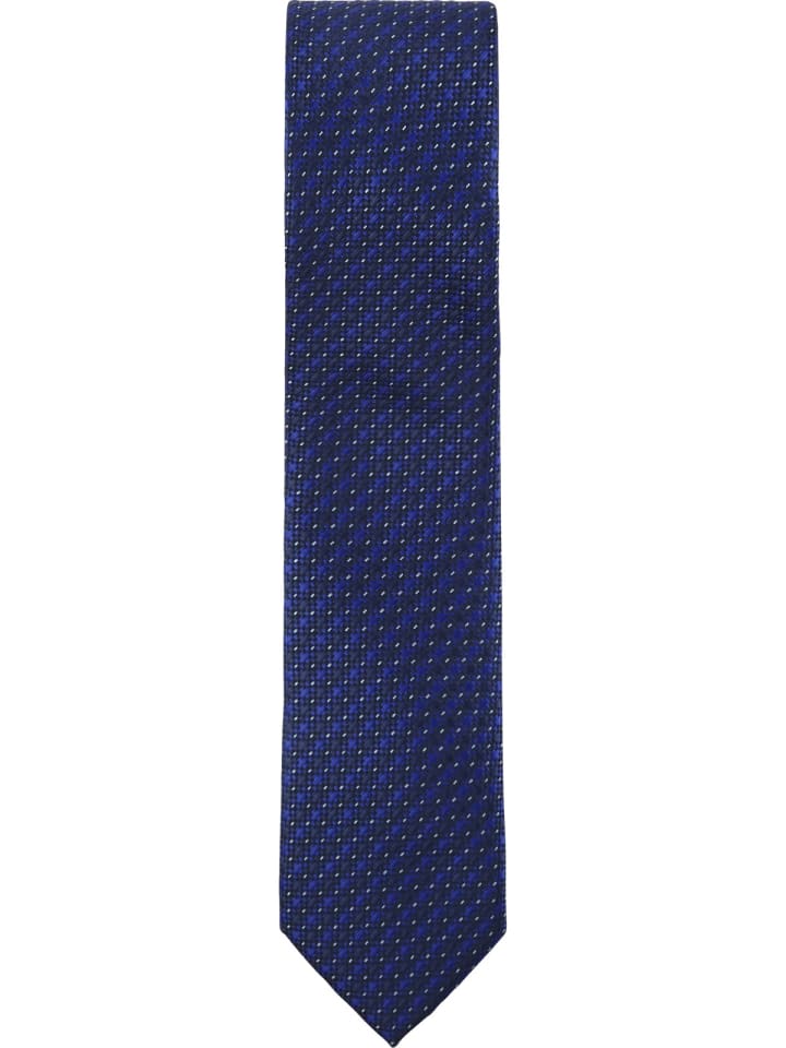 Charles Colby Krawatte LORD ALLAN in blau gemustert günstig kaufen onesize