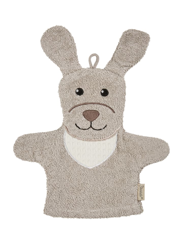 Sterntaler Waschhandschuh HUND Lucky in sand günstig kaufen onesize
