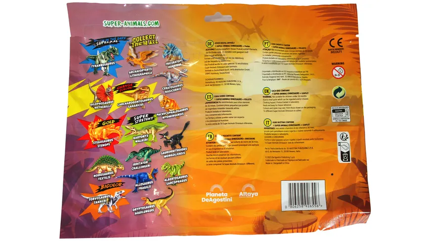 Super Animals Dinosaurs Edition, 1 Stück, sortiert