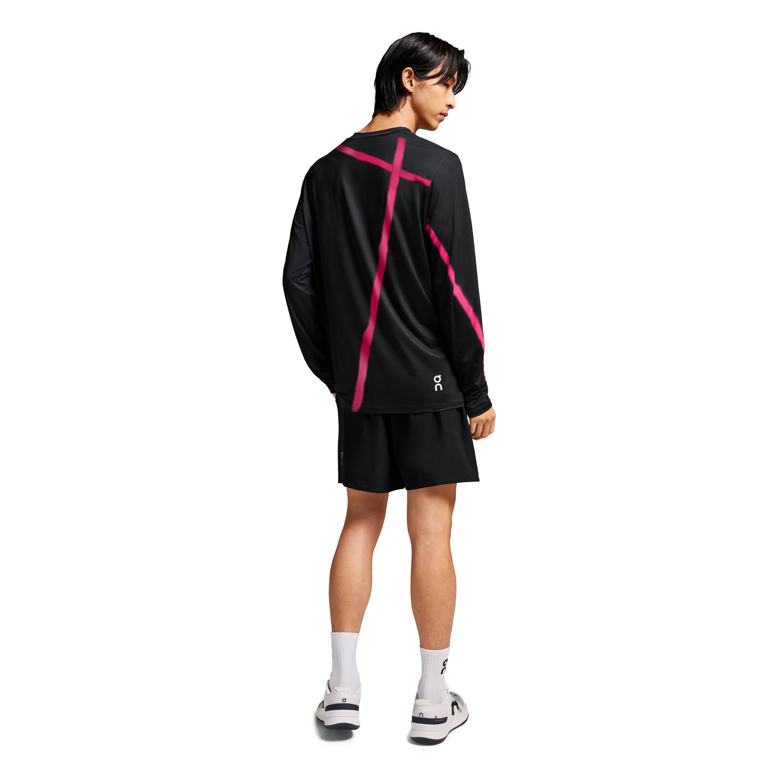 Court Longsleeve Herren - Schwarz