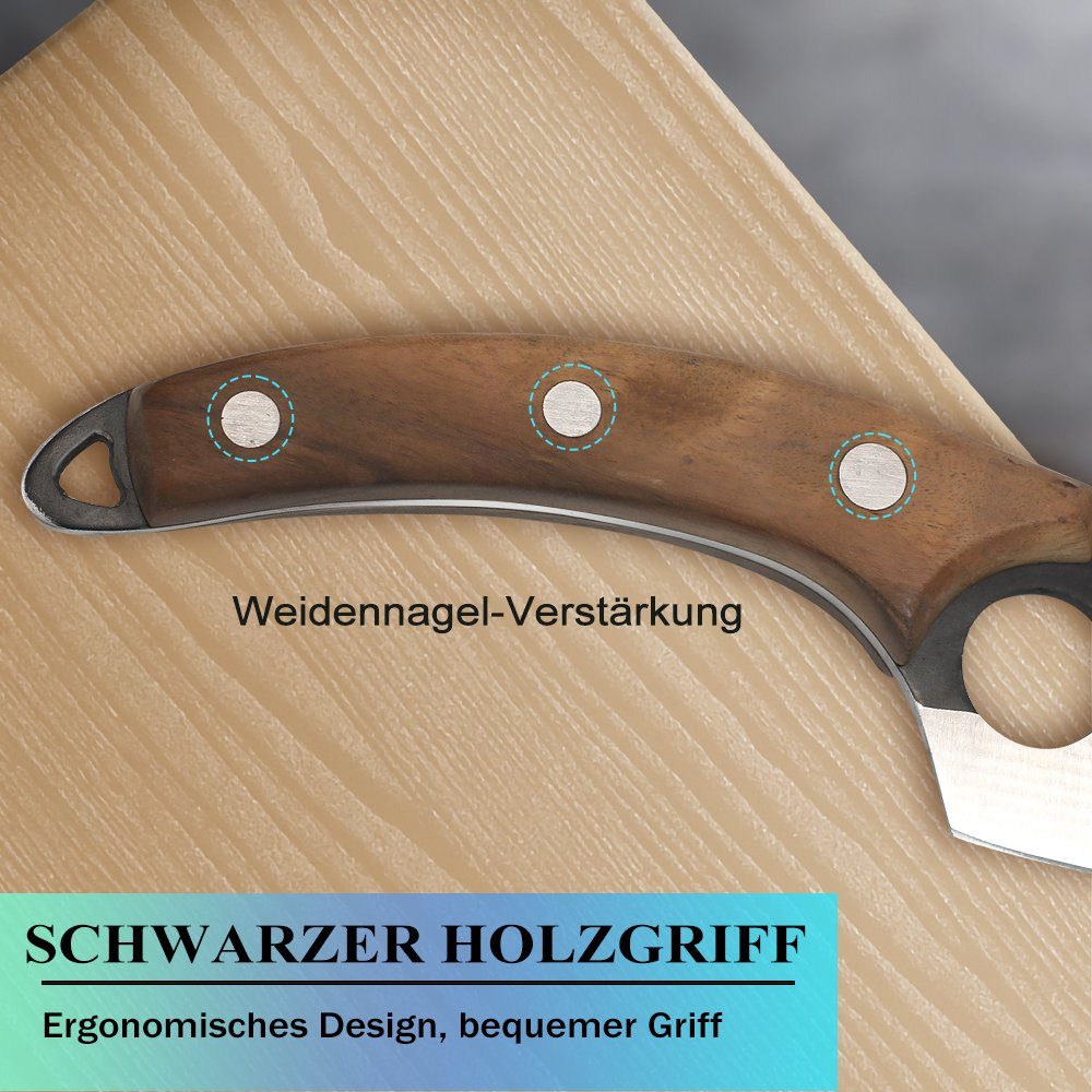 MDHAND Allzweckmesser Professionelles Küchenmesser Ausbeinmesser, 27CM