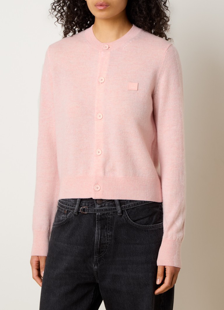 Cardigan din lână fină Acne Studios