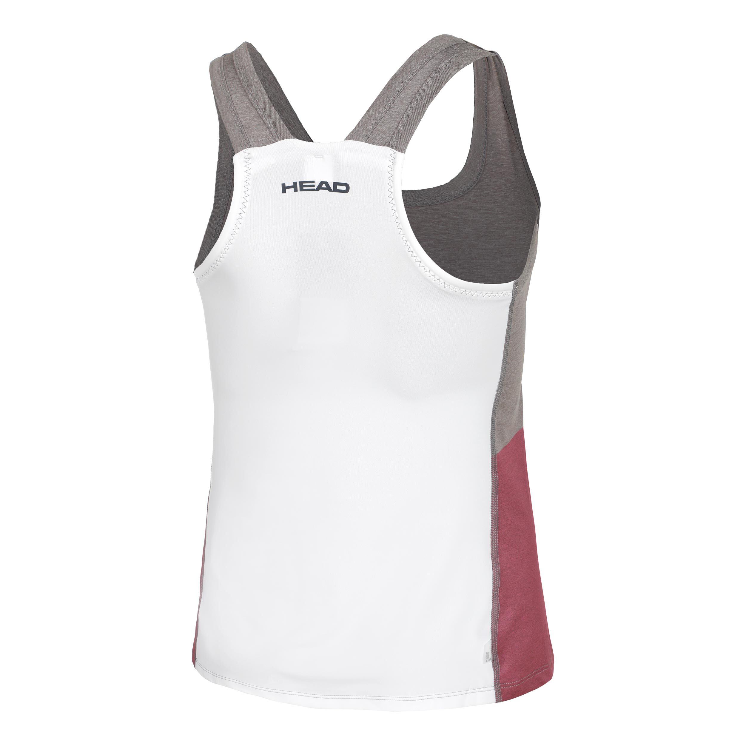 Play Tech Tank-Top Damen - Rosa, Weiß