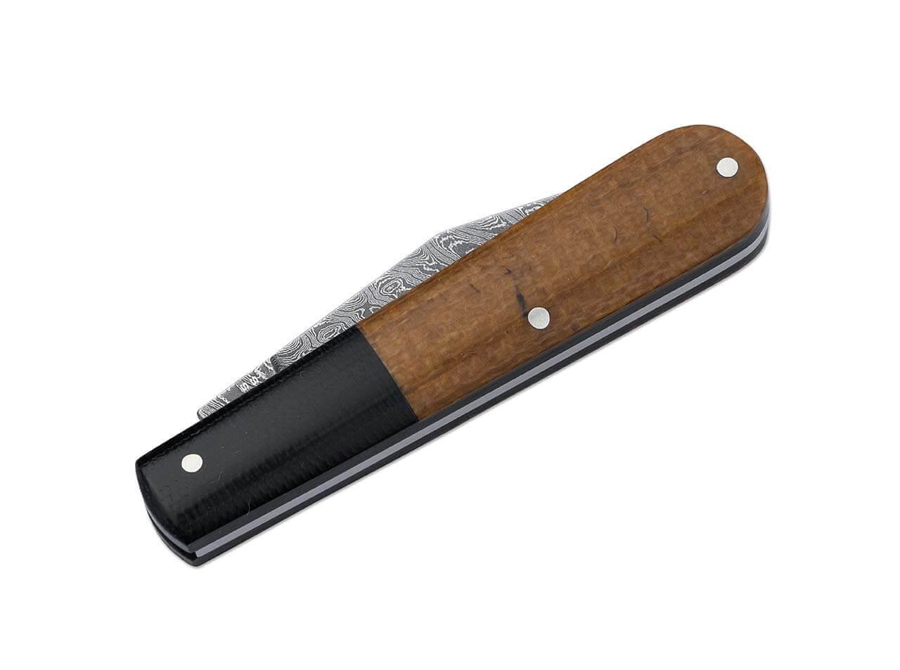 Barlow Integral Burlap Micarta Damast