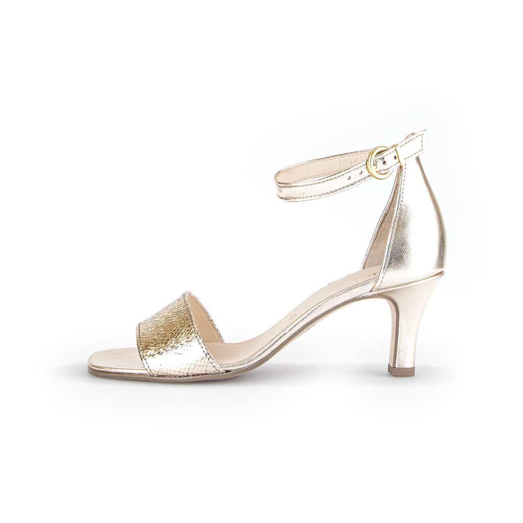 Gabor fashion Riemchensandale gold