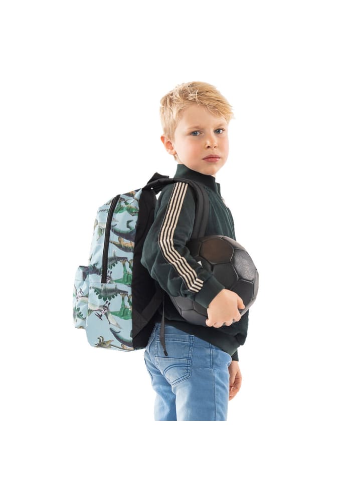 COFI 1453 Skooter Dino Kinderrucksack – Verstärkt &gepolsterten Gurten in Blau günstig kaufen 35 x 26 cm