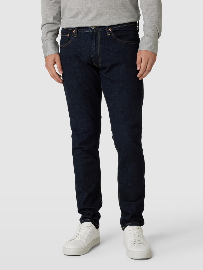 Slim Fit Jeans mit Label-Details Modell 'SSULLIVAN' in jeans