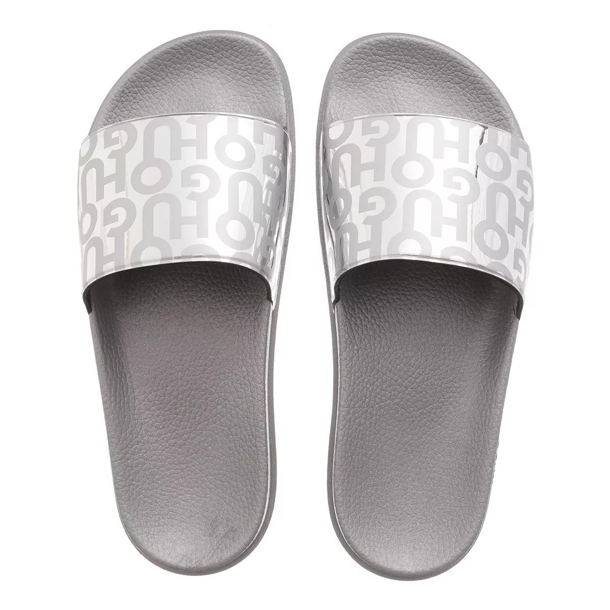 HUGO BOSS Pantoletten silber Slide