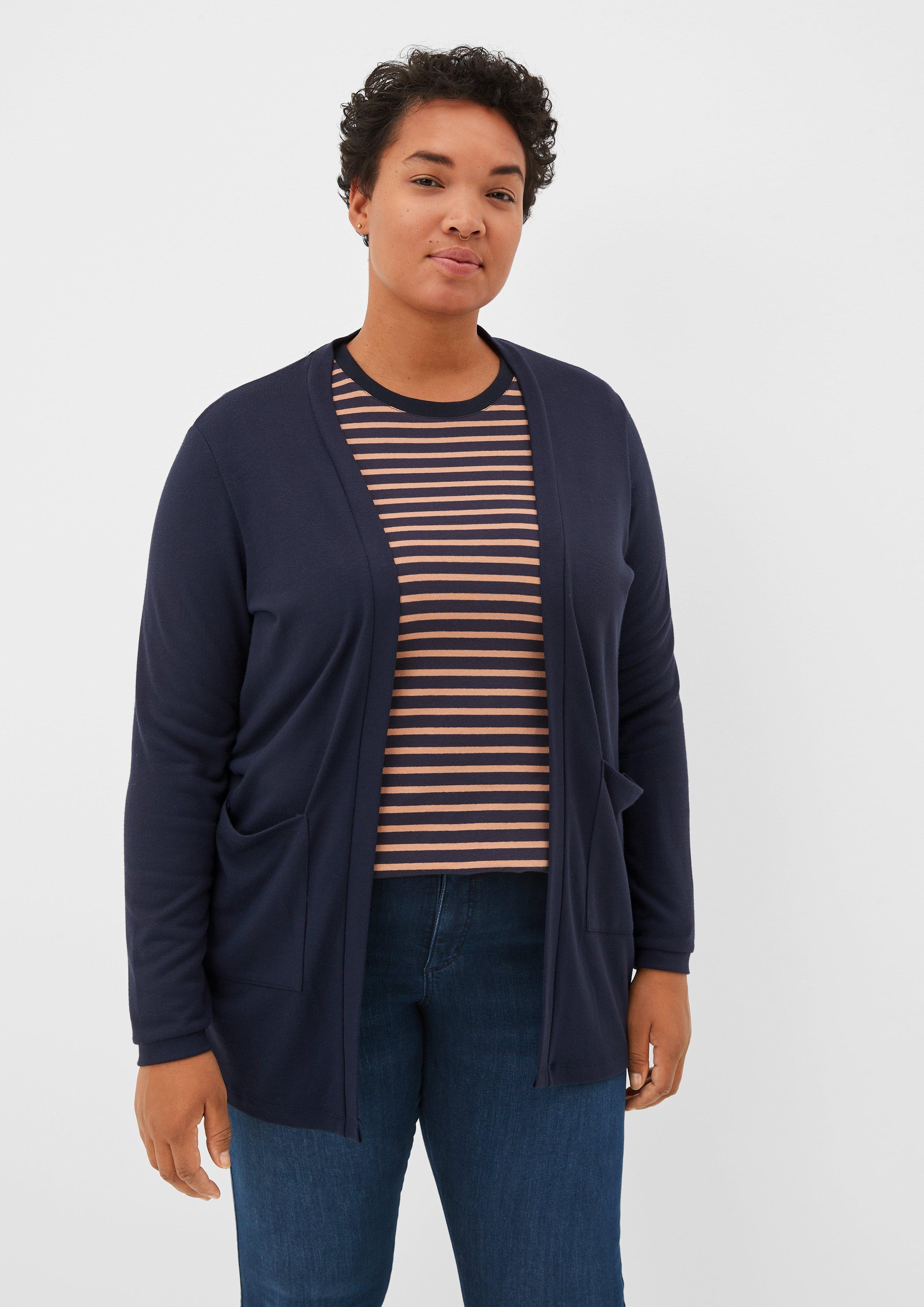Cardigan im Strick-Look  2121367-5959