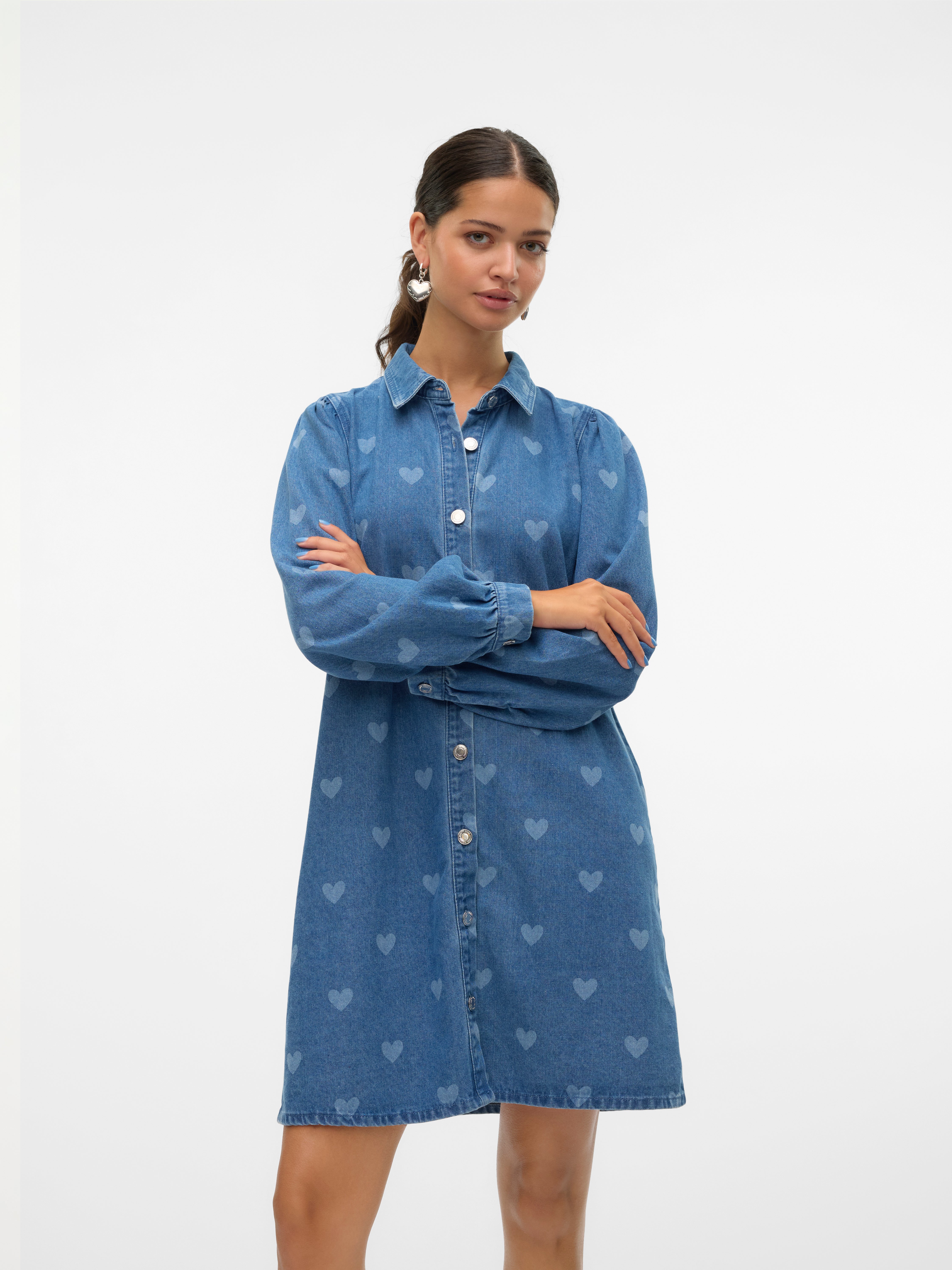 VMLUCIE Langes Kleid