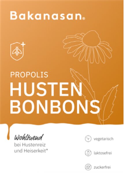 Bakanasan Propolis Hustenbonbons Nahrungsergänzungsmittel