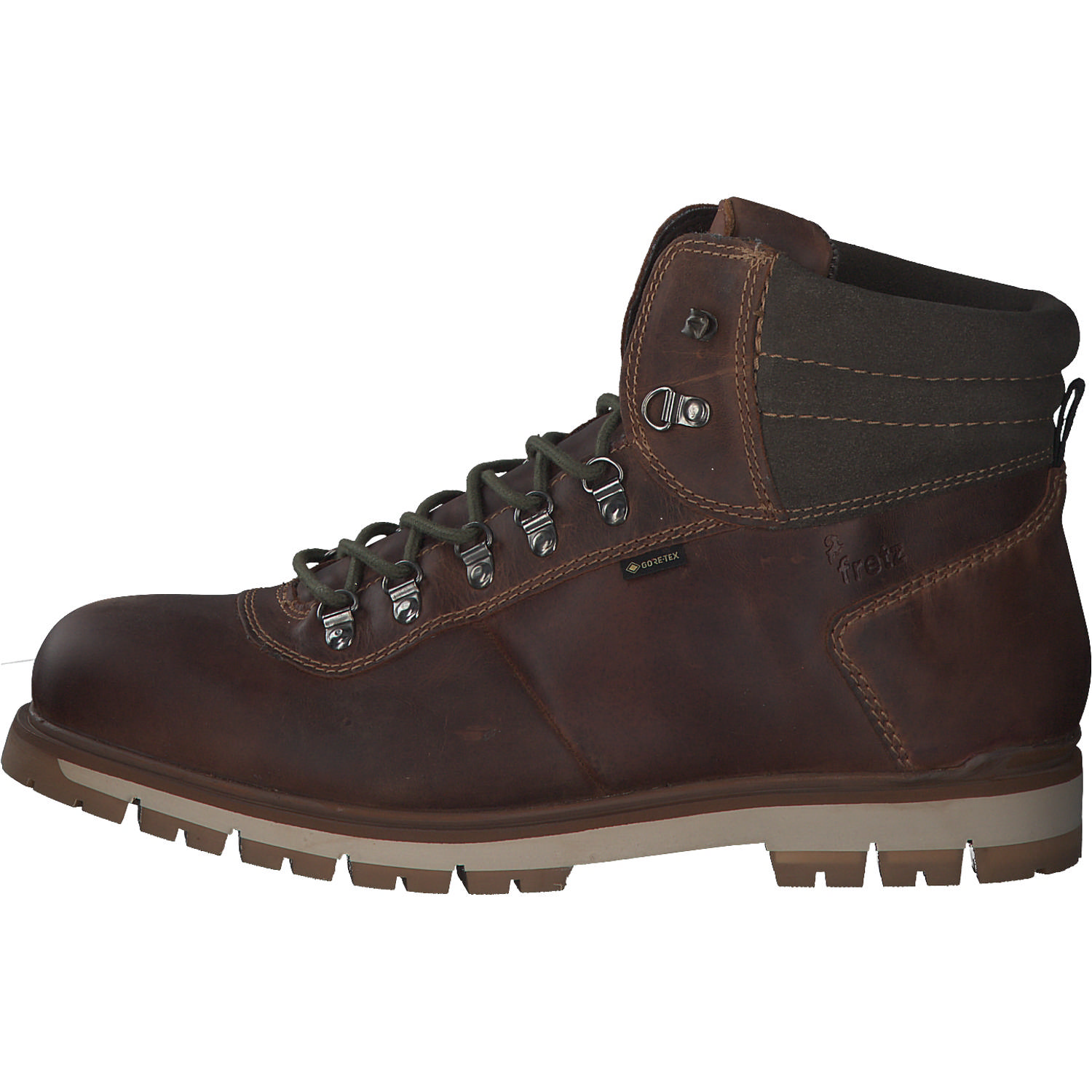 Fretzman 40440754, Schnürstiefeletten, Herren, Braun (Cuoio/Chesnut)