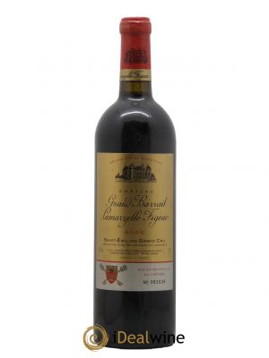 Château Grand Barrail Lamarzelle Figeac Grand Cru Classé  2000 - Lot de 1 Bouteille