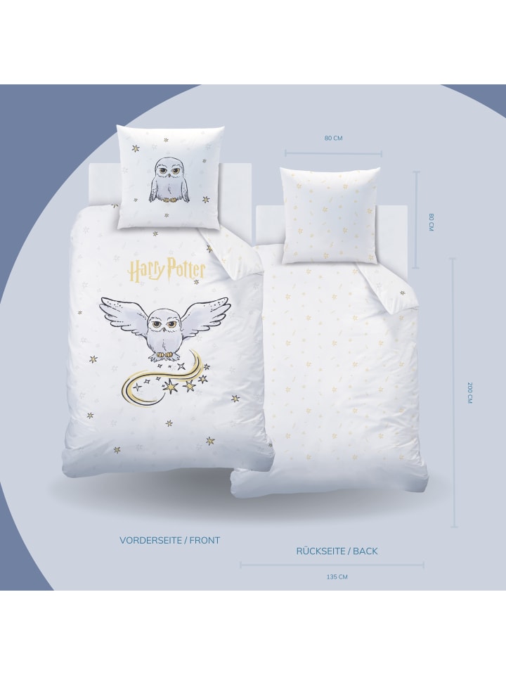 Harry Potter Bettwäsche-Set Flanell 
