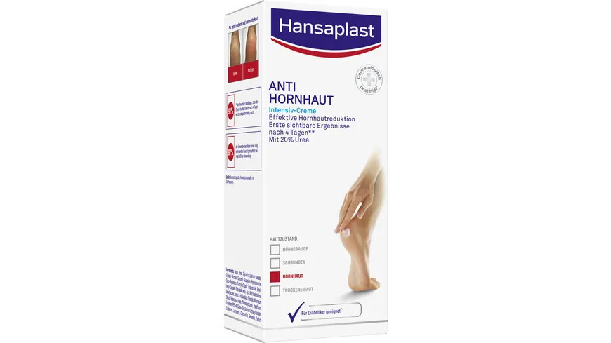 Hansaplast Anti Hornhaut Intensiv-Creme 75 ml