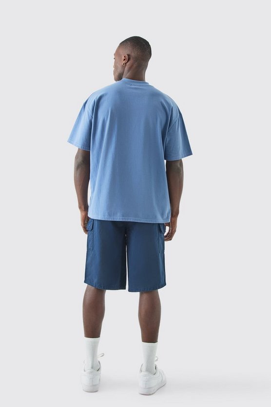 Lockere Cargo-Shorts