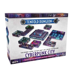 Tenfold Dungeon 3D Terrain Setting: Cyberpunk City (EN)