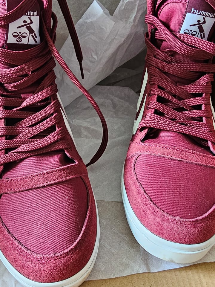 Hummel Sneakers  High von Hummel in Rot günstig kaufen 42