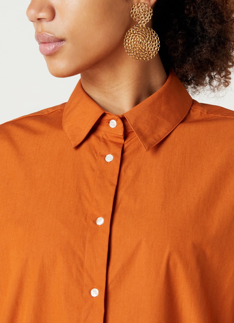 Gas Bijoux Onde Gourmette gold-plated stud earrings