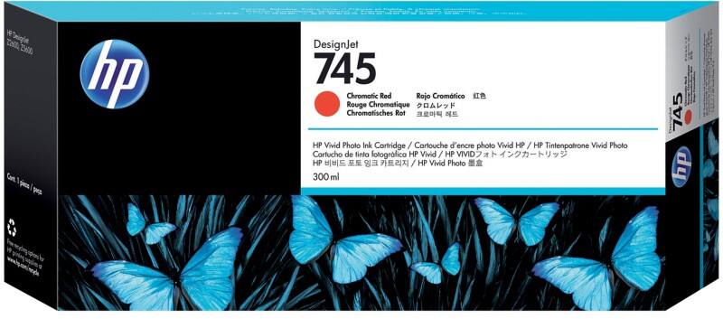 HP 745 Original Tintenpatrone F9K06A Rot