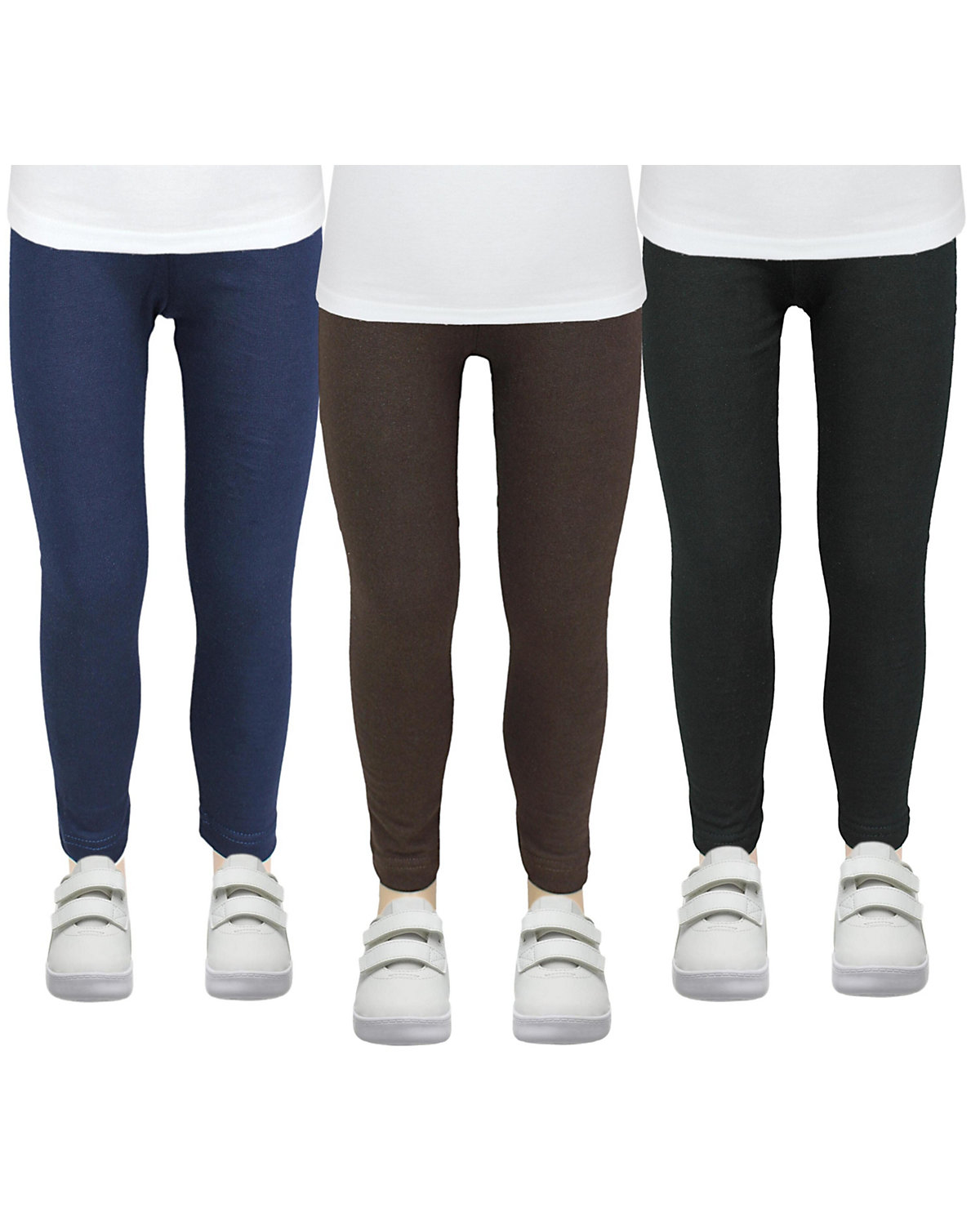 Mädchen Winter Leggings Blickdichte Thermo 3er Pack für Mädchen