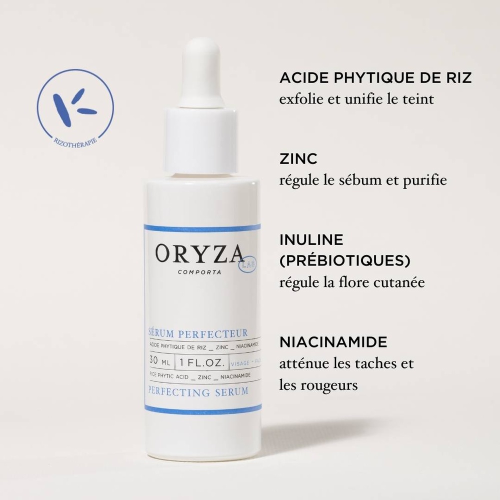 oryza lab Sérum perfecteur Sérum perfecteur de peau