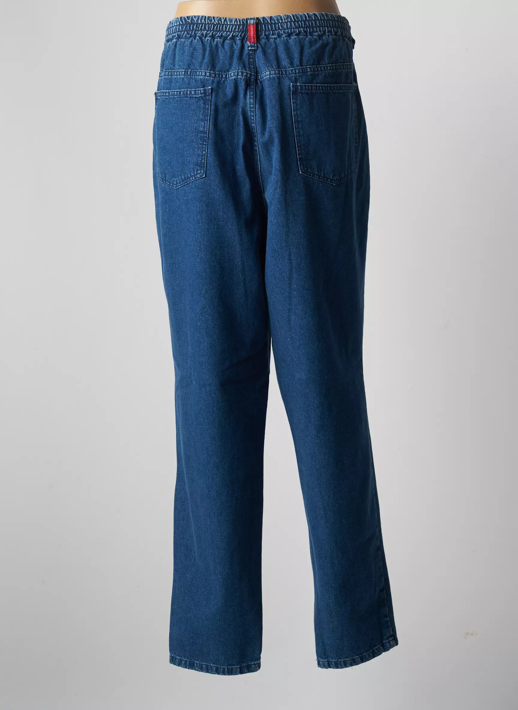 Lucchini Jeans Coupe Droite Femme couleur bleu