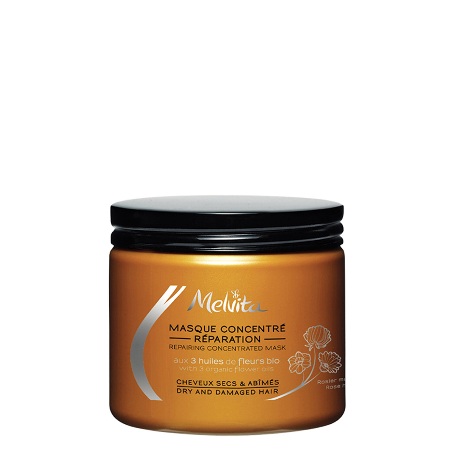 Melvita Masque Réparation Capillaires Cheveux Secs & Abîmés 175 ml