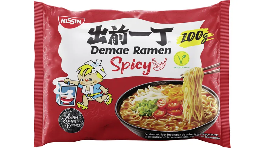 Nissin Demae Ramen Spicy 100 g