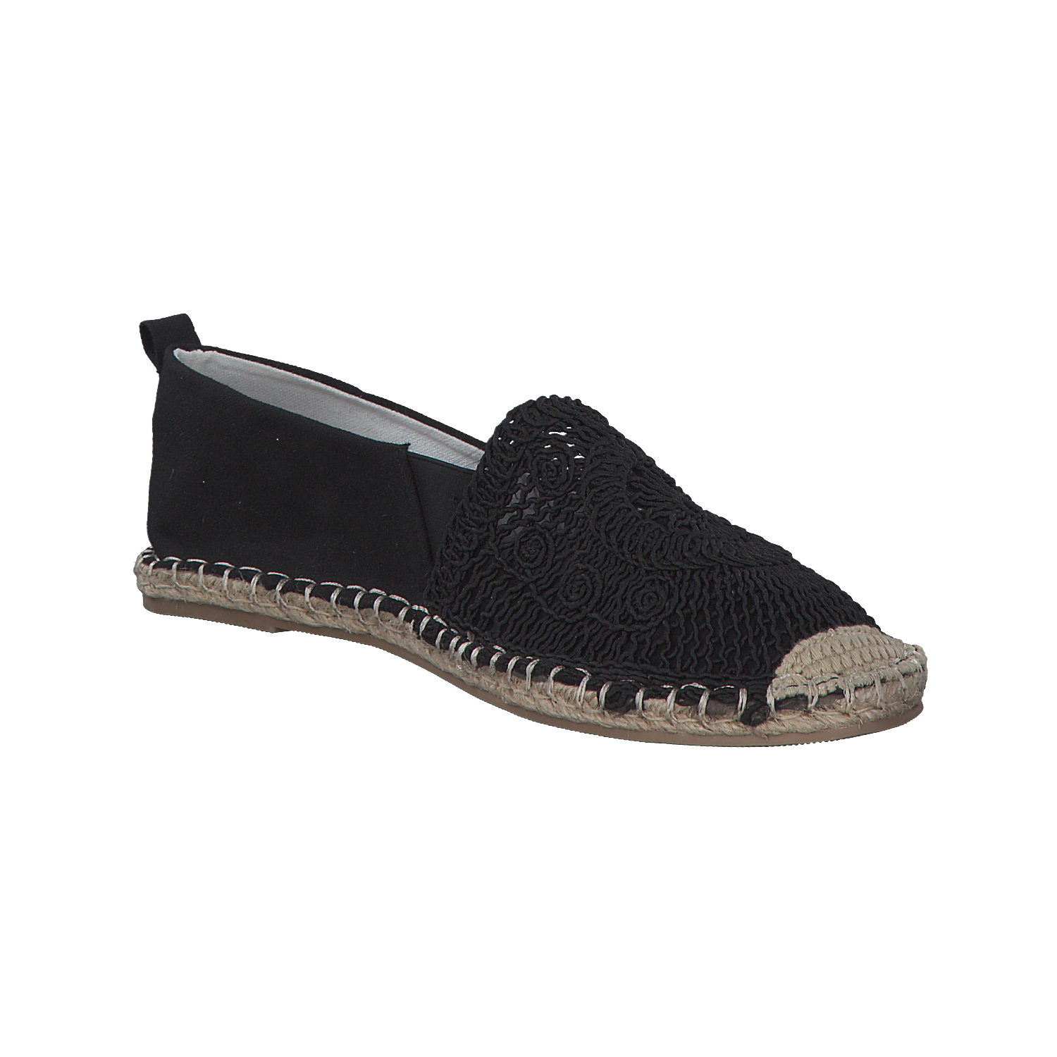 Palado Serd by Sila Sahin, Espadrilles, Damen, Schwarz