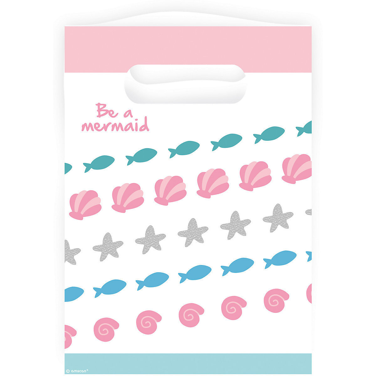 Partytüten Be a Mermaid, 8 Stück