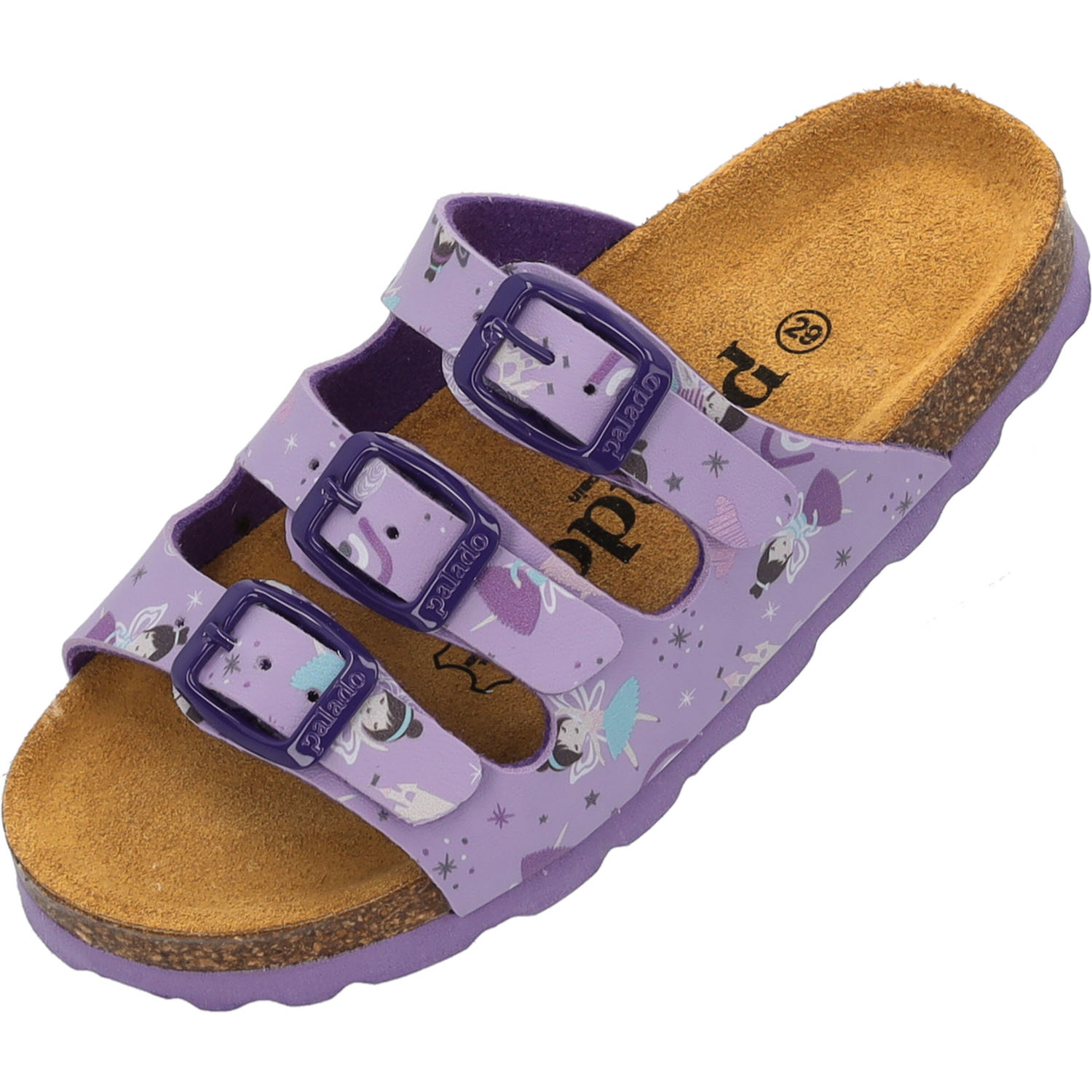 Palado Kids Capri G Print, Pantoletten, Kinder, Lila Fairy