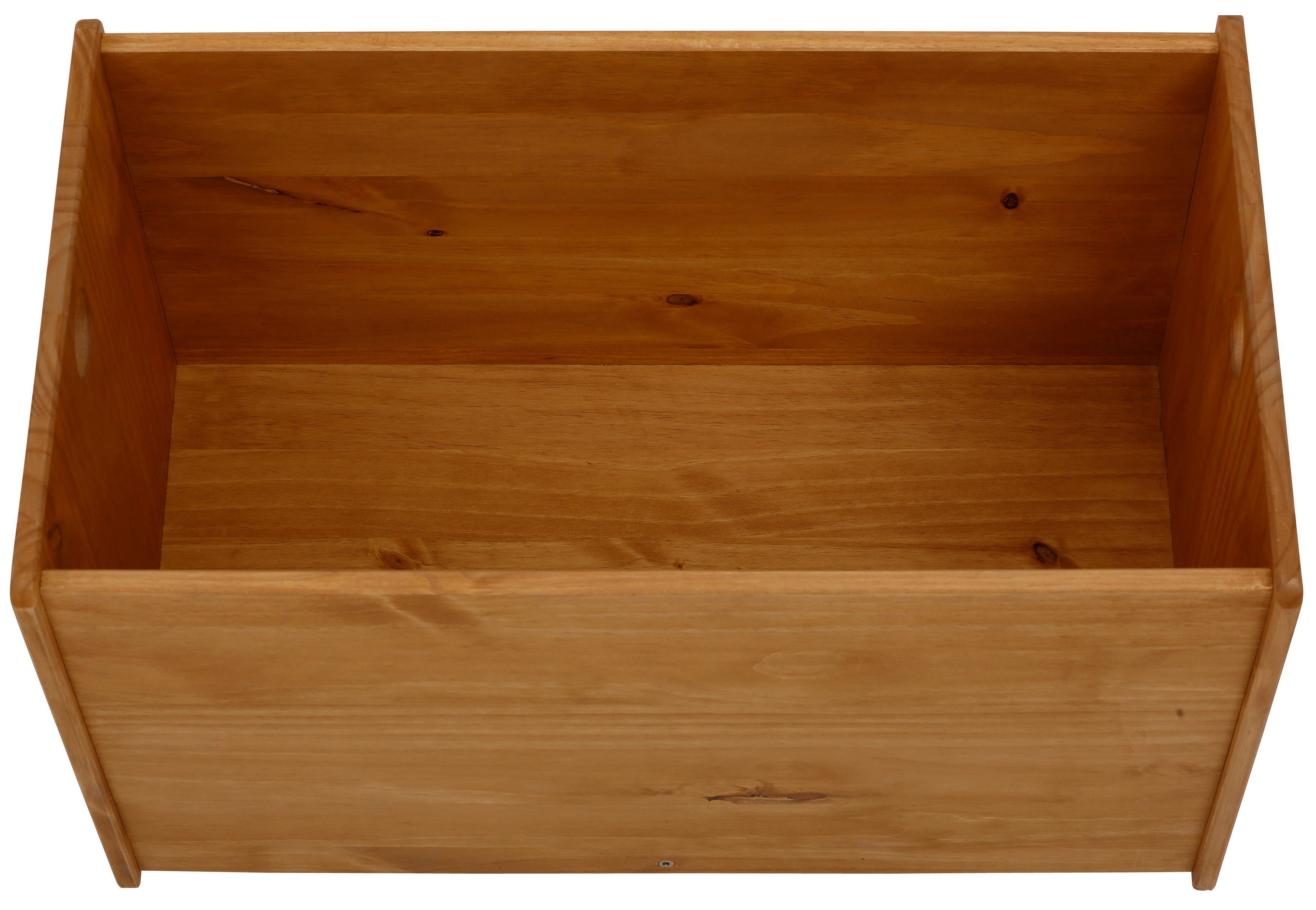 Lüttenhütt Truhe Alpi (1 St), Kiefernholz, in verschiedenen Farbvarianten erhältlich, Höhe 43 cm