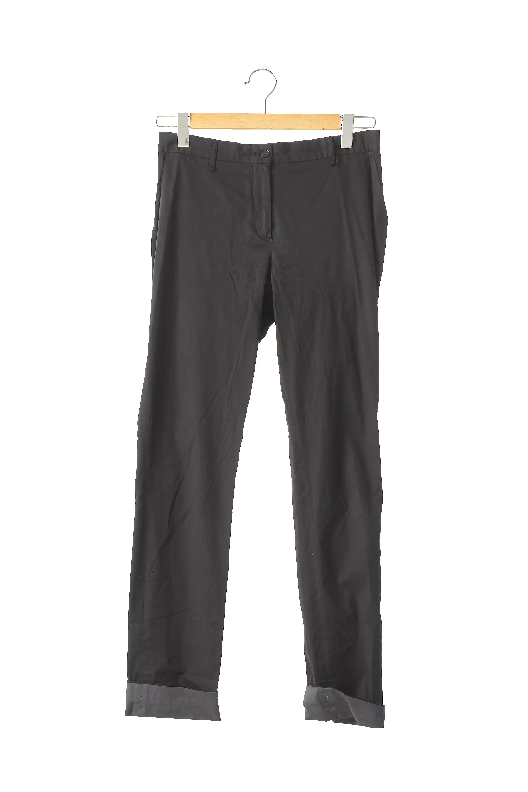 Jean Paul Gaultier Pantalons Droits Femme couleur noir