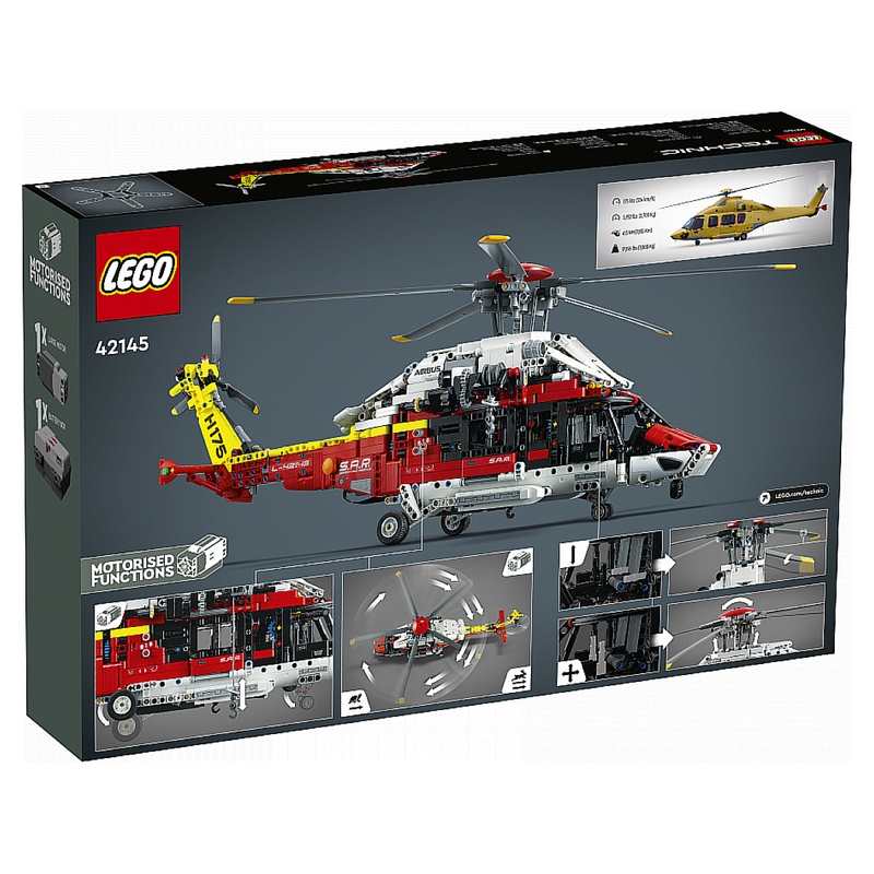 42145 L'hélicoptere de secours airbus h175 LEGO Technic