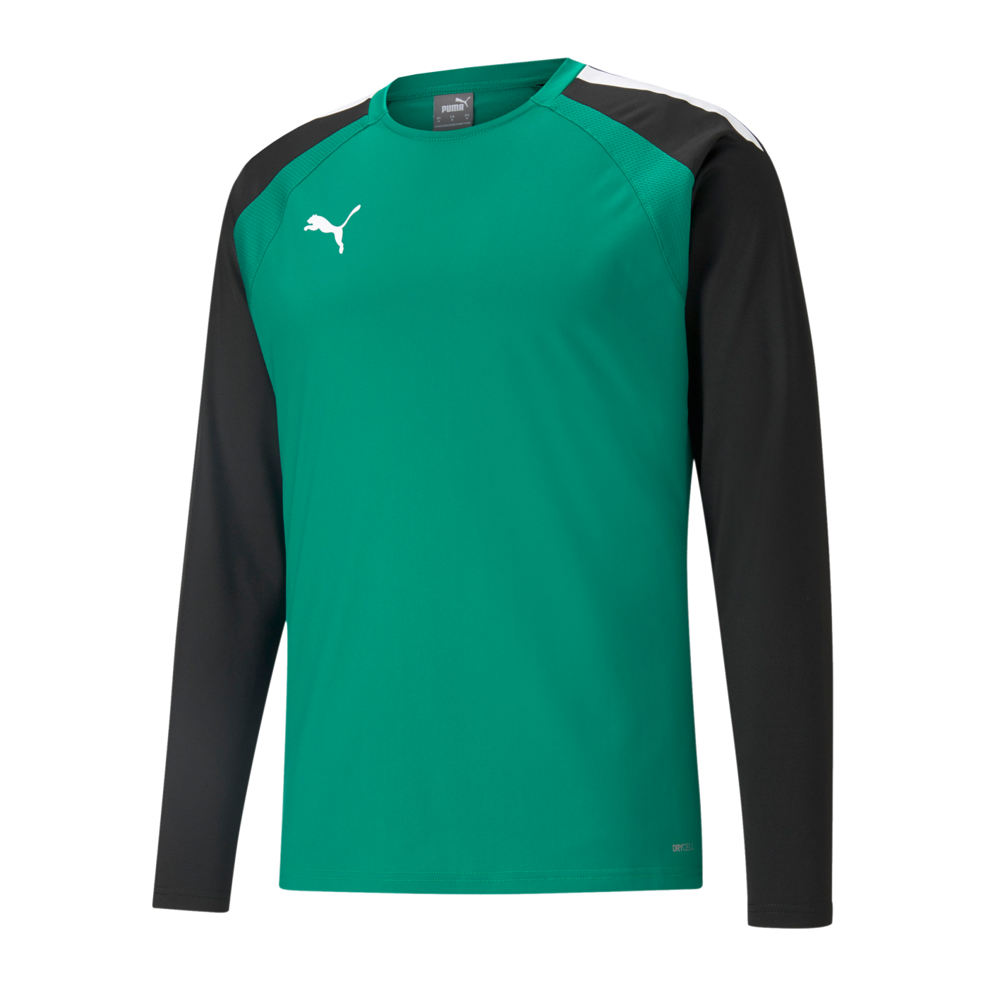 PUMA teamLIGA Trainig Sweatshirt Grün Schwarz F05