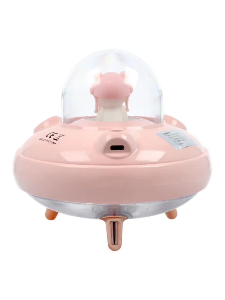 COFI 1453 Aromatherapie-Luftbefeuchter/Diffusor UFO in rosa 400ml in Schwarz günstig kaufen onesize