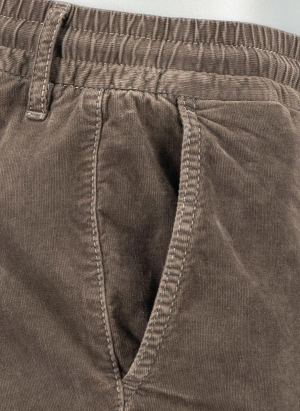 Alberto, Cargohose John, Slim Fit, Cord, braun