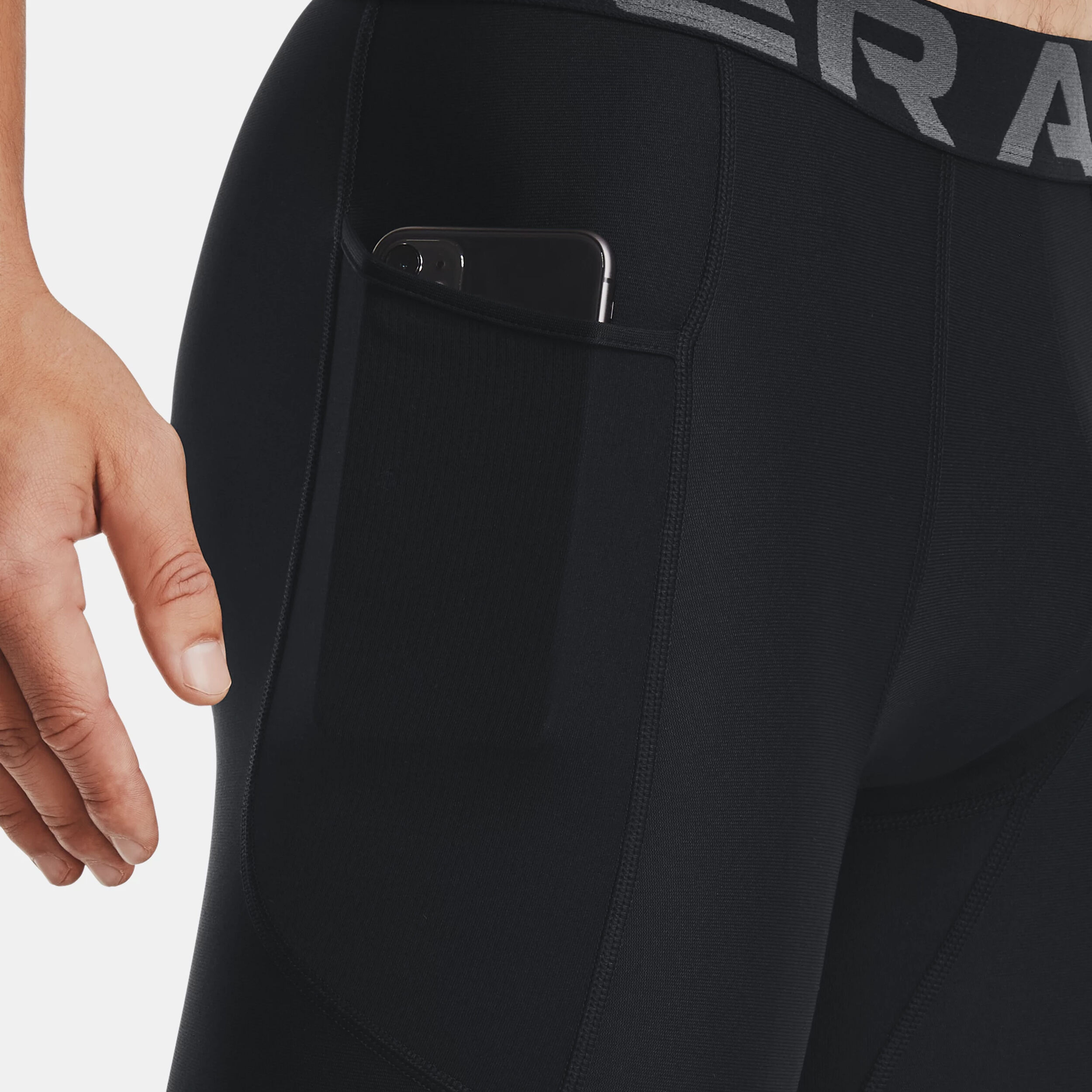 Heatgear Long Shorts Herren - Schwarz