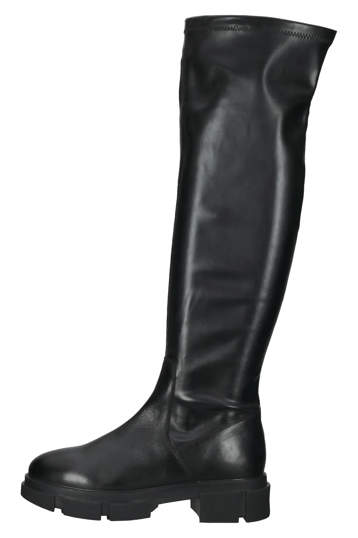 Sansibar  Stiefel - Schwarz - Blockabsatz