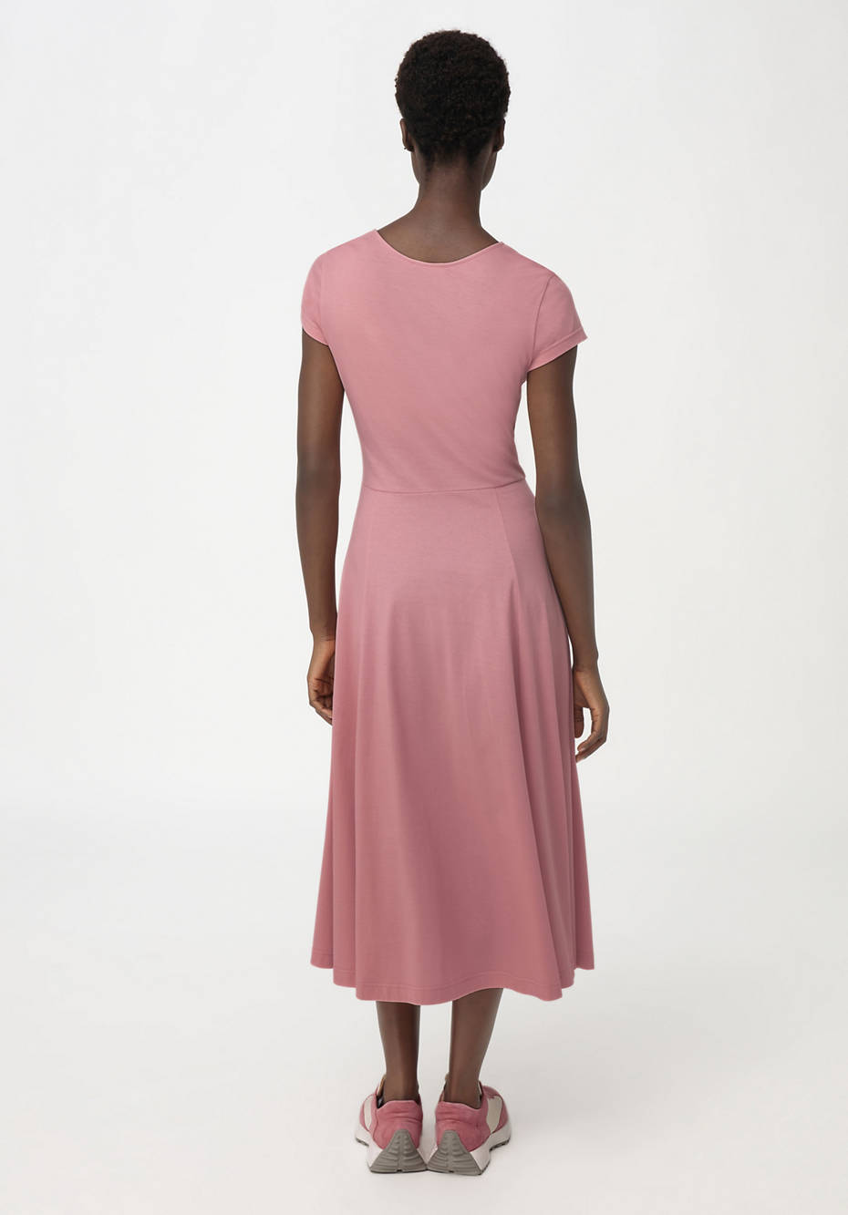 Jersey-Kleid aus reiner Bio-Baumwolle