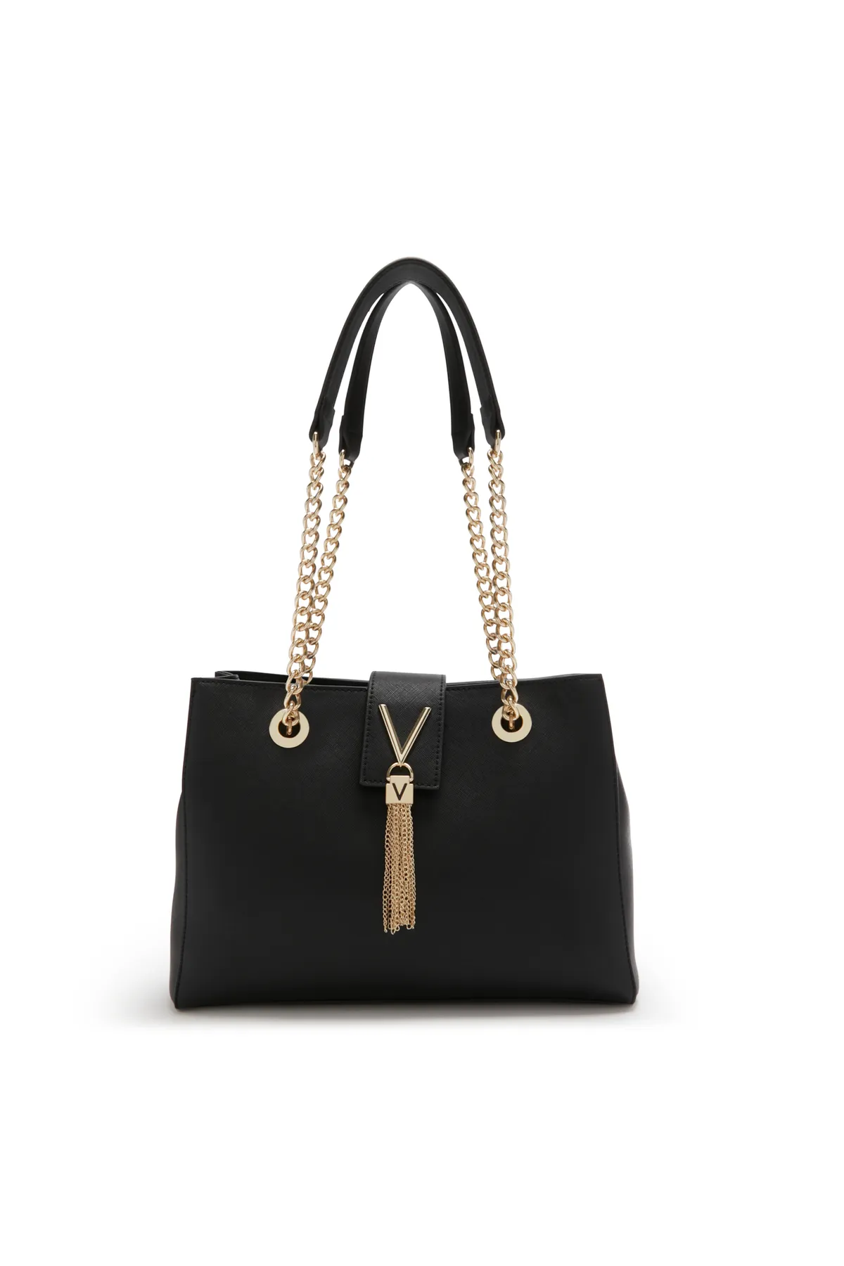 1'ASLAN  Valentino Bags Divina Damen Schultertasche Schwarz Vbs1ij06nero